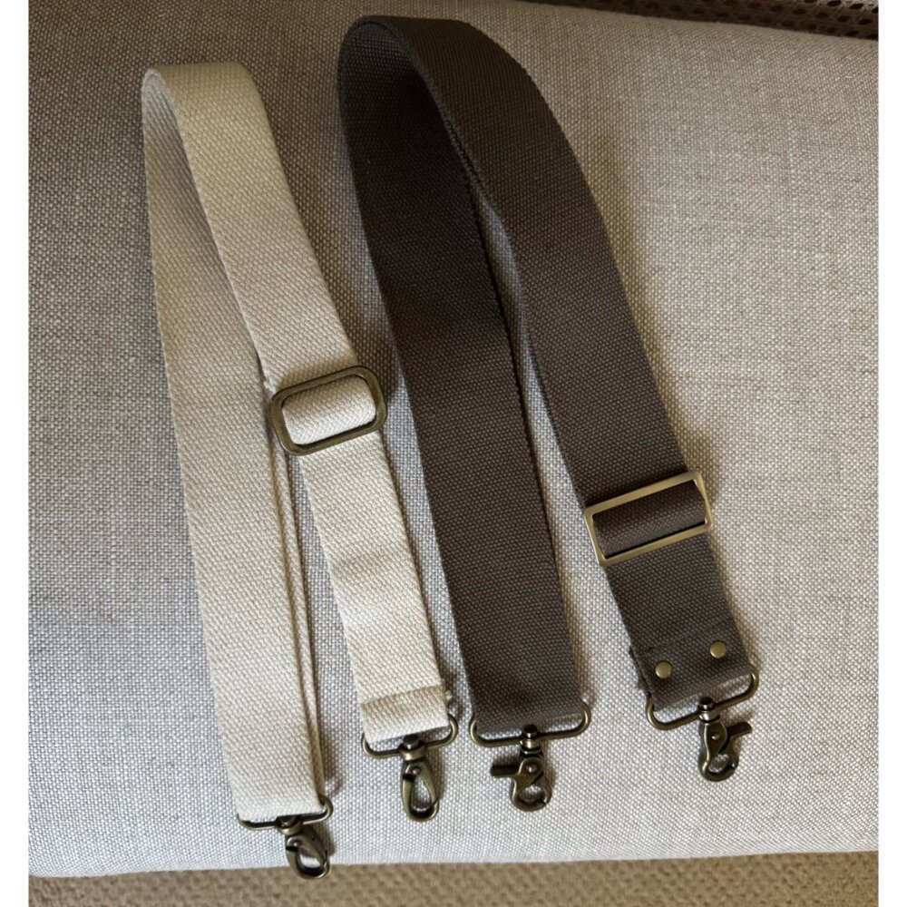 Parker Thatch Crossbody Strap - CREAM ONLY